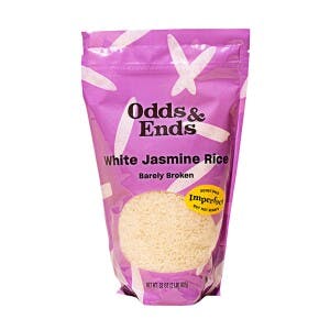 Odds & Ends U.S. Grown Broken White Jasmine Rice, 32 Oz