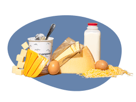 dairy and eggs delivery