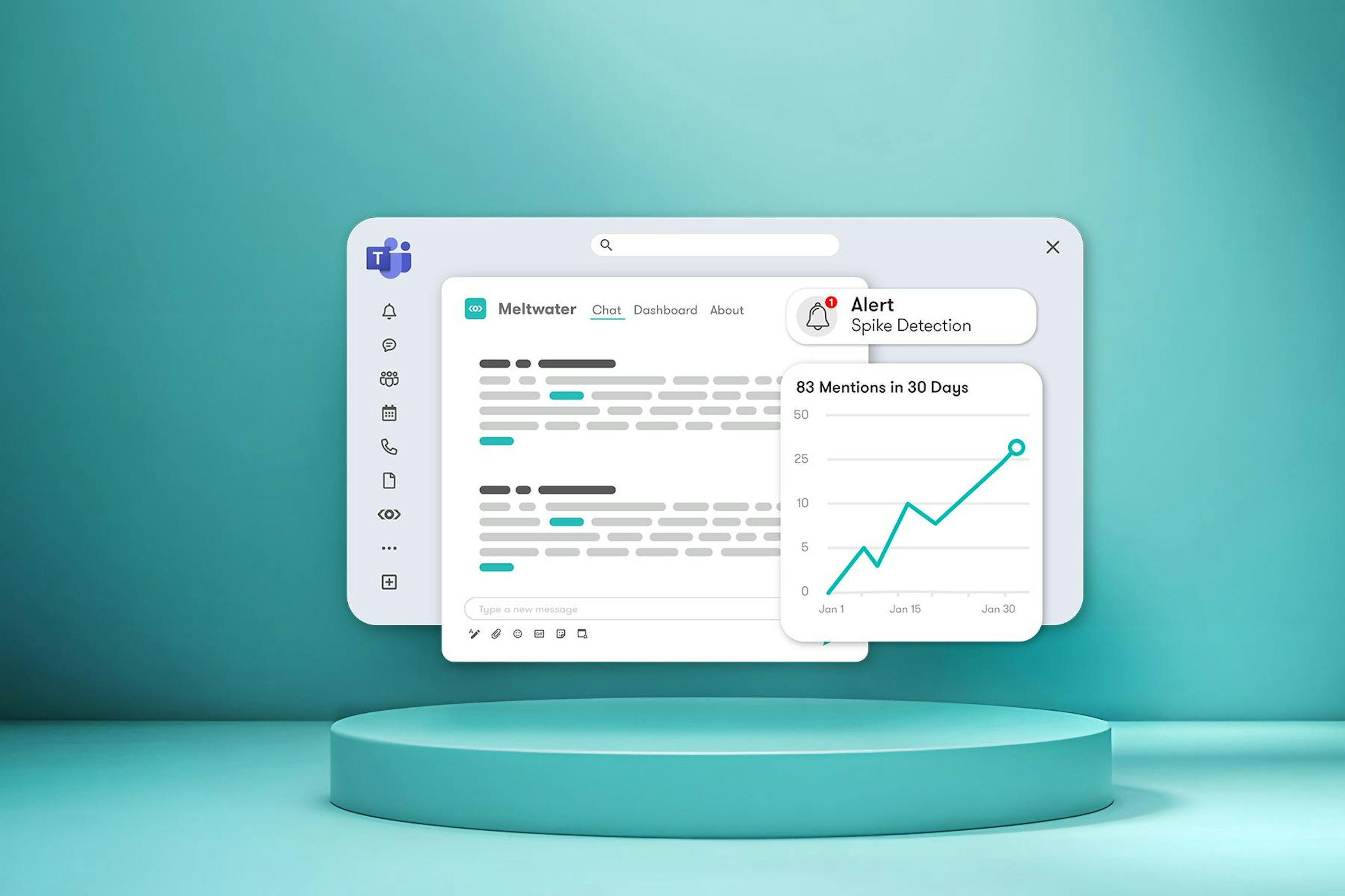 Meltwater Copilot brings the power of Meltwater to Microsoft Teams and Office, giving you easy access to insights