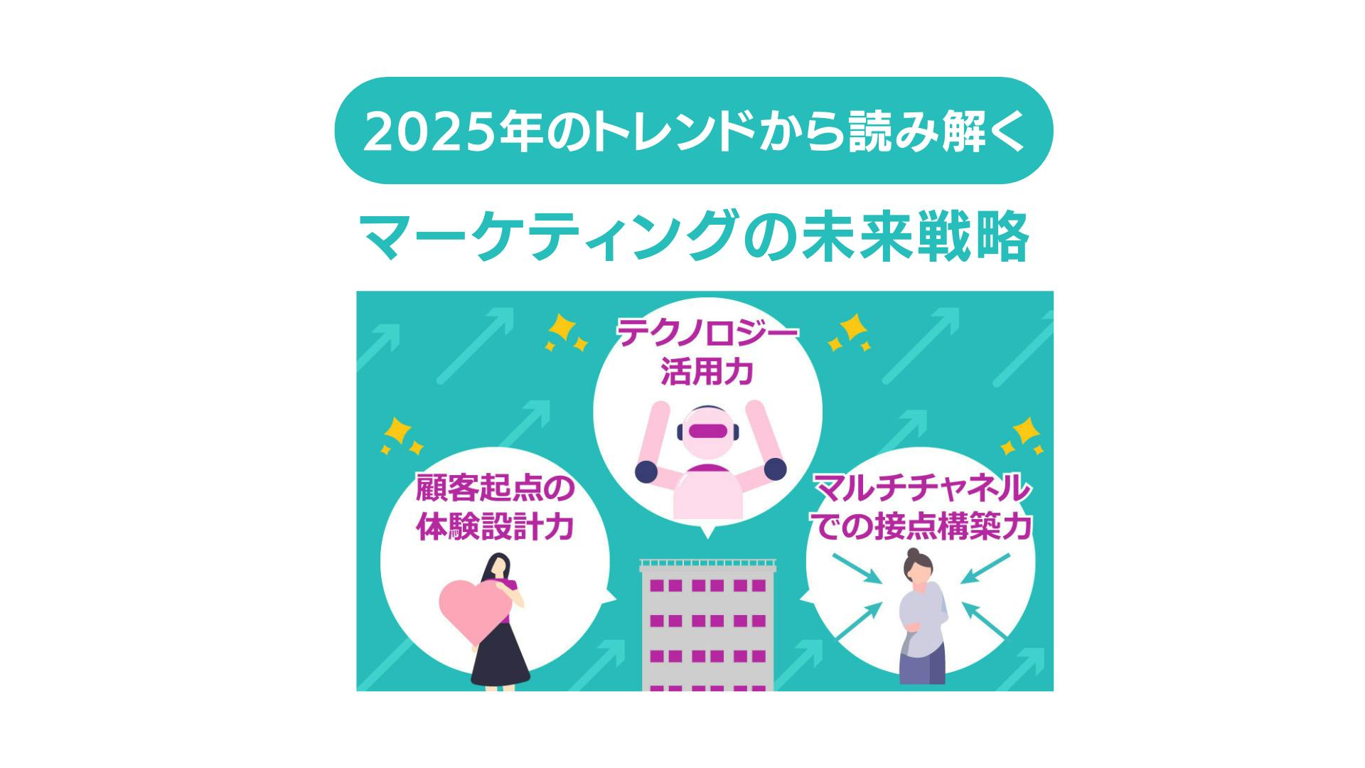 2025年のトレンドから読み解くマーケティングの未来戦略