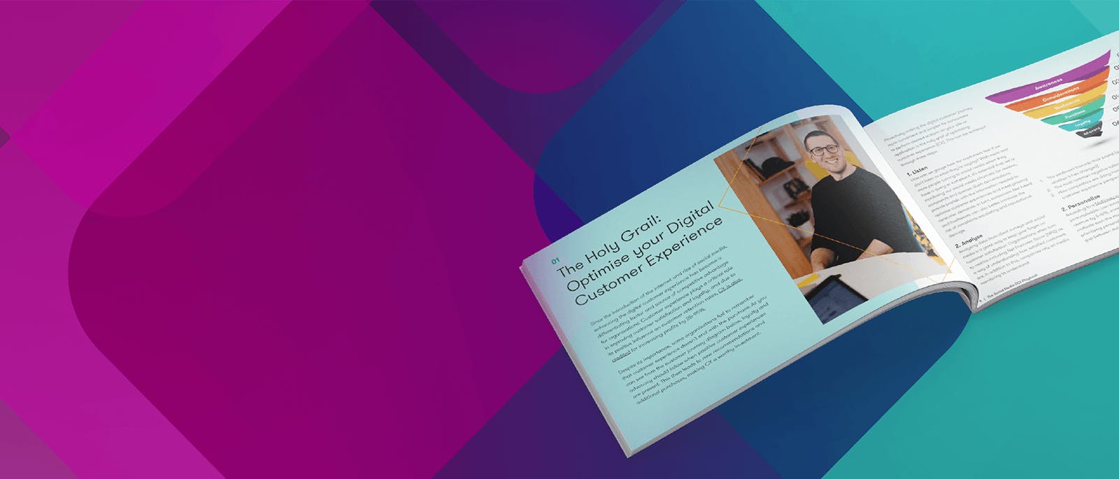 Header of the Meltwater Social Media ROI Playbook download page - Driving Growth with Social