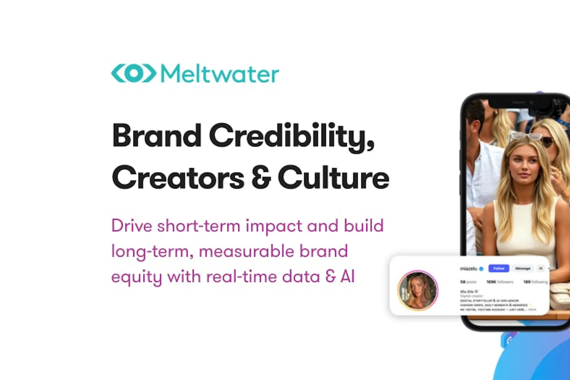 Banner for Brand Credibility, Creators & Culture Webinar
