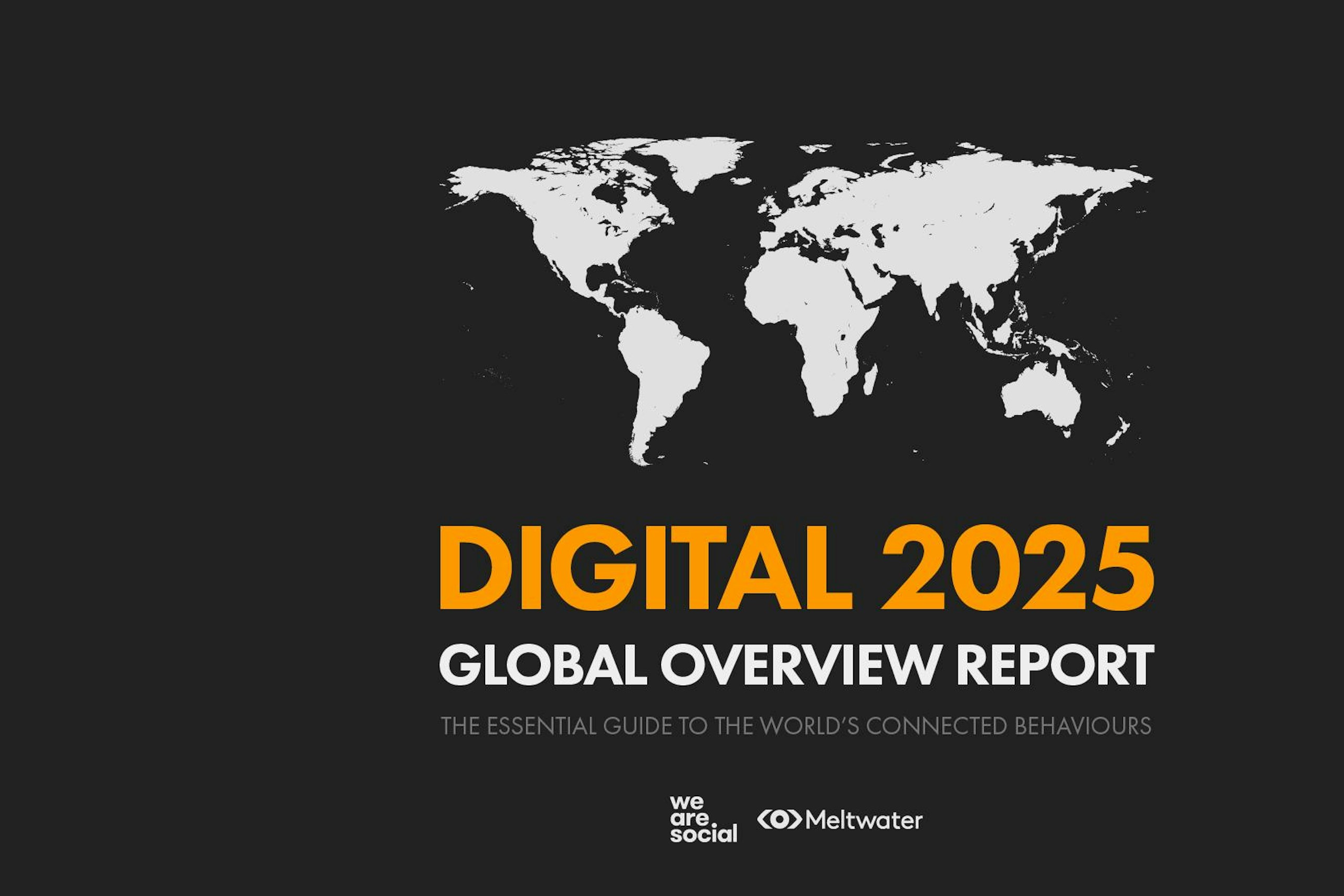 Digital 2025 Global Overview Report cover
