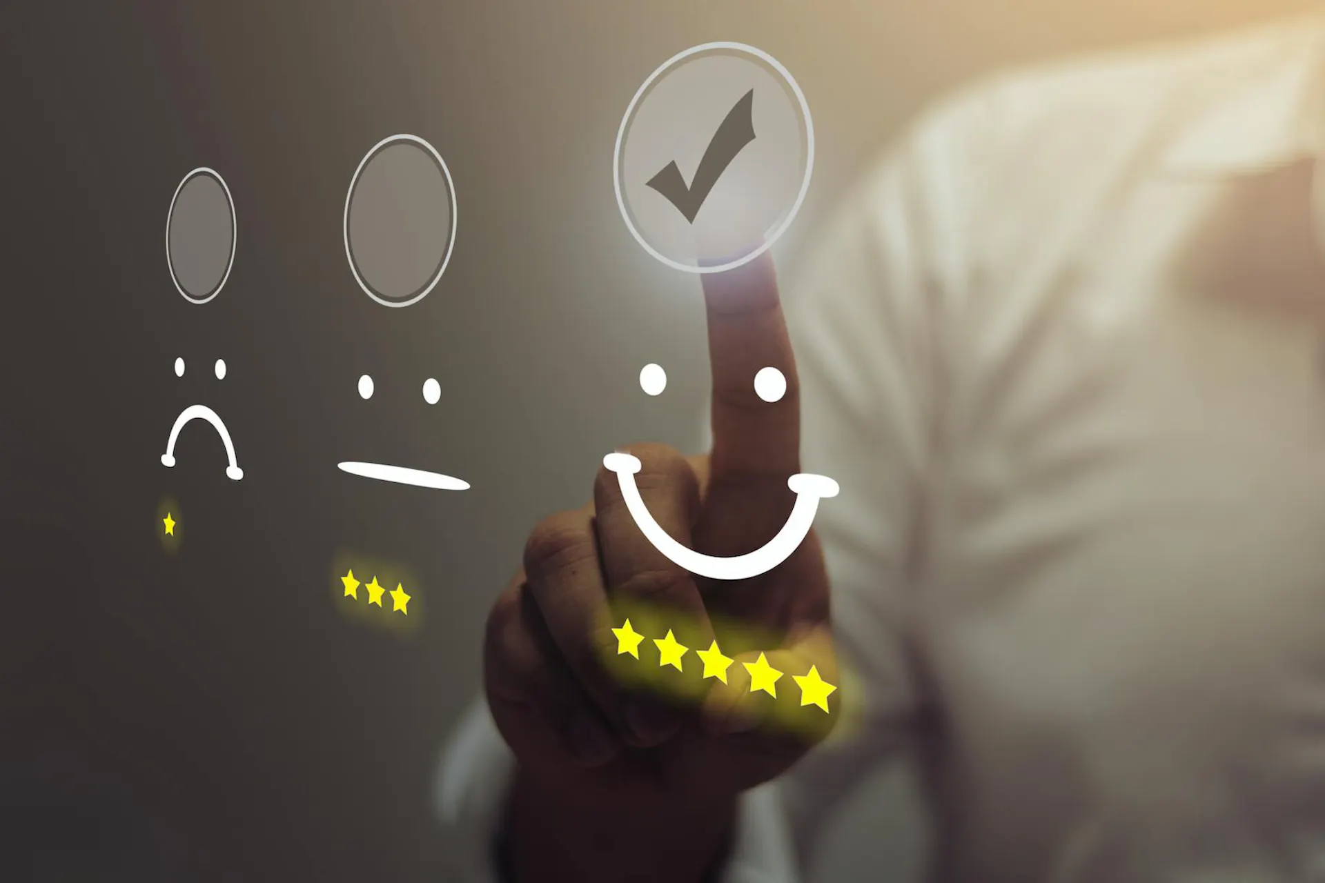 reputation management five star customer score