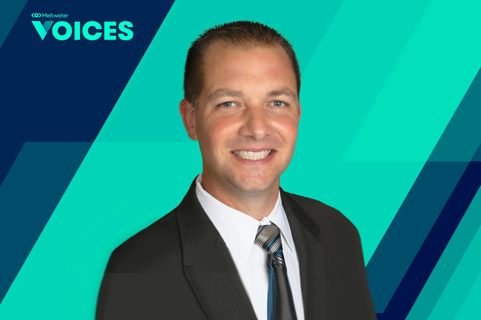 Meltwater Voices Banner with speaker Scott Tillema