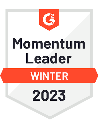 Meltwater G2 badge momentum leader Winter 2023