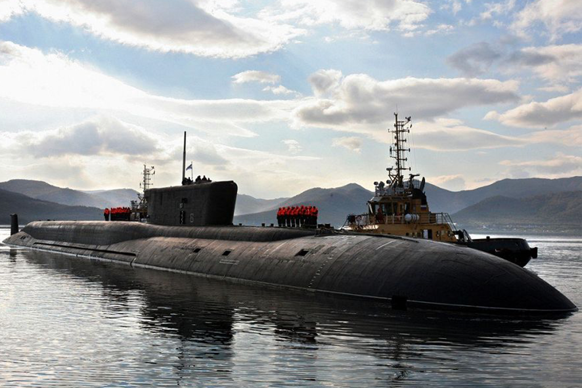 Photo of a submarine