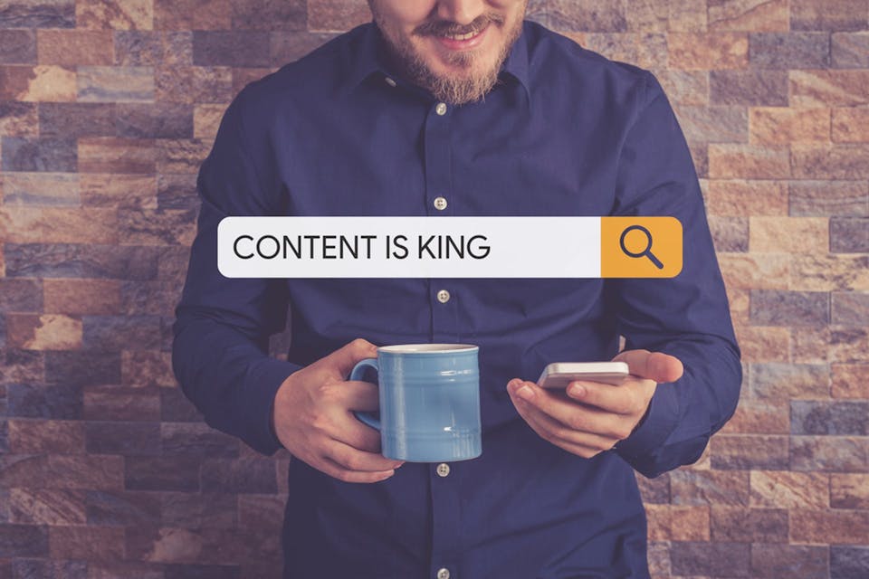 content is king suchmaschine