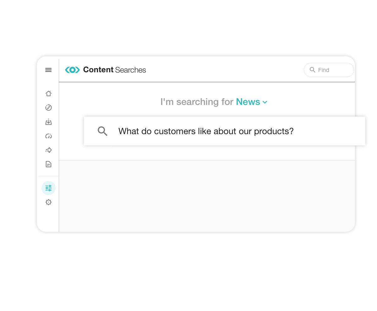 Image montrant l’outil de recherche Meltwater.