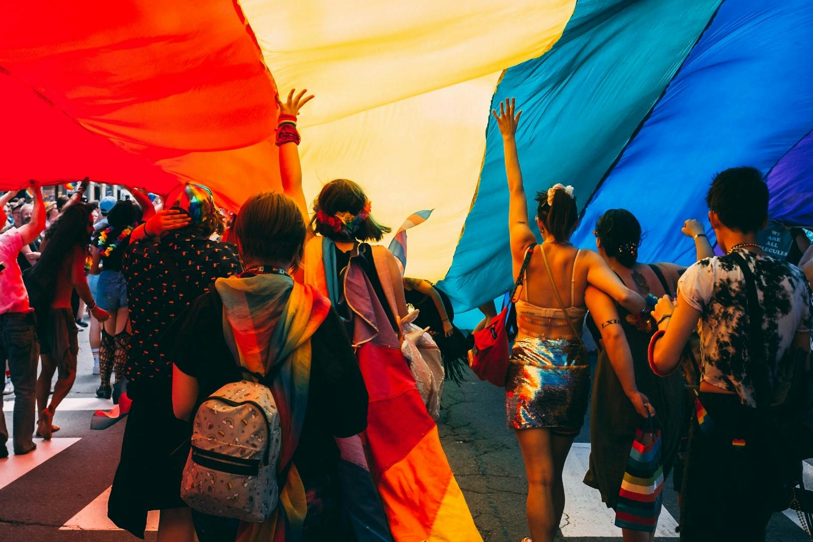 Fifty Acres Pride Parade Banner