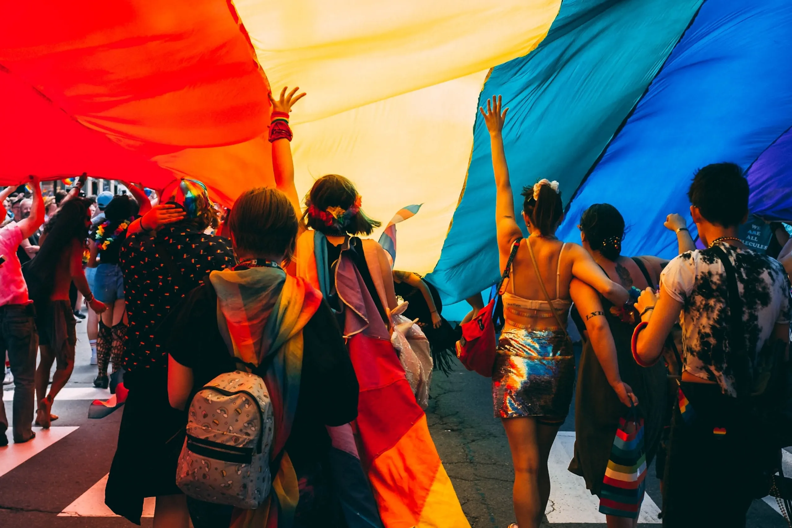Fifty Acres Pride Parade Banner