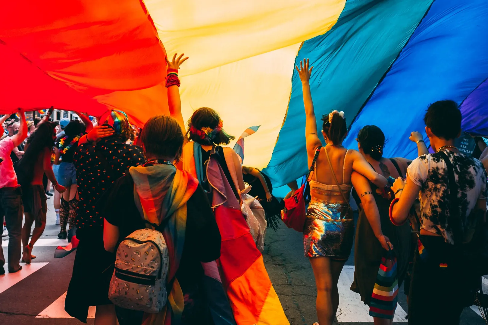 Fifty Acres Pride Parade Banner