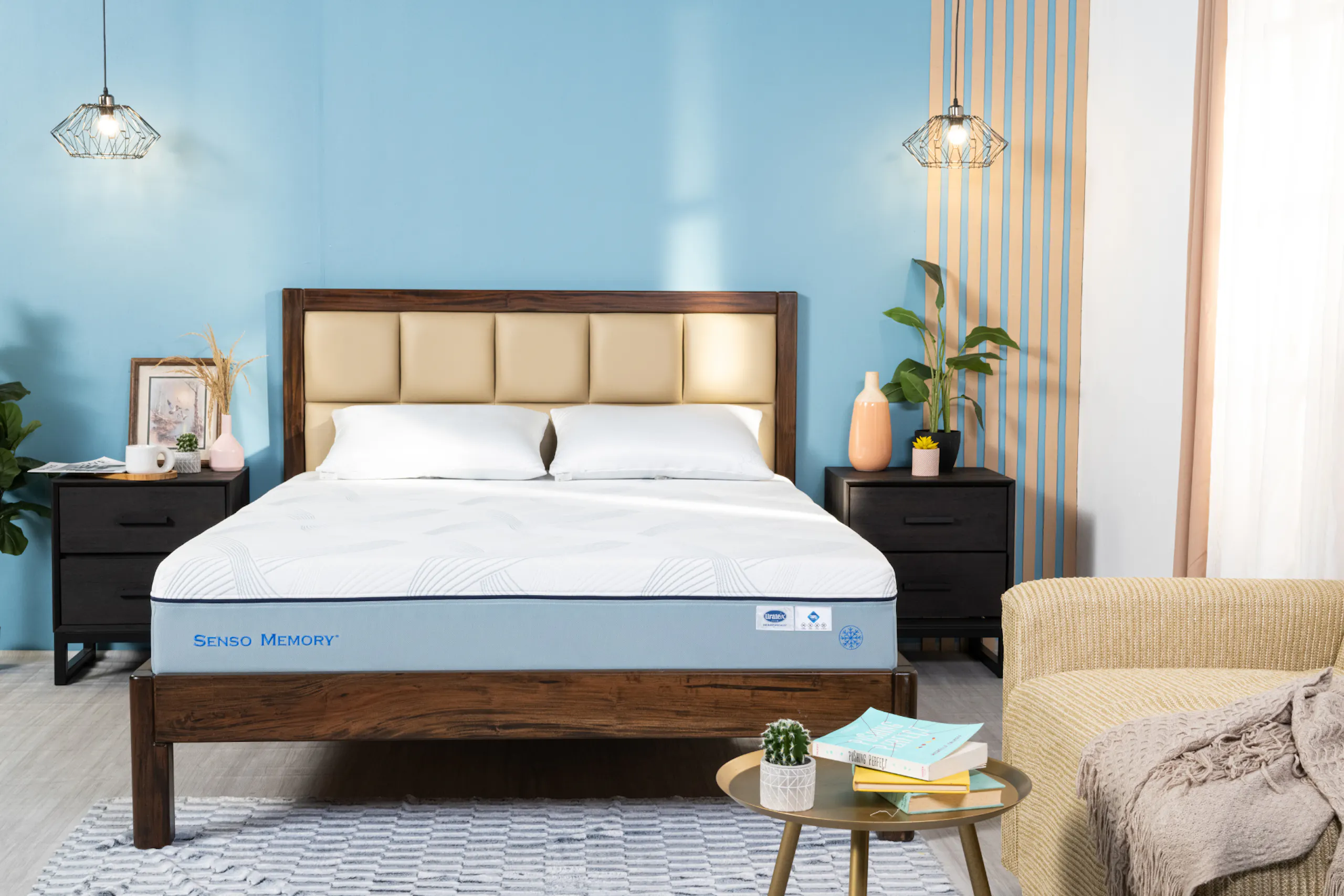 This is Uratex Senso Memory Frost mattress, one of Uratex Philippines' products.
