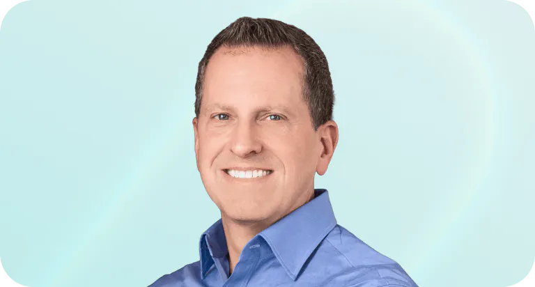Headshot of Tres Thompson, CFO at Meltwater
