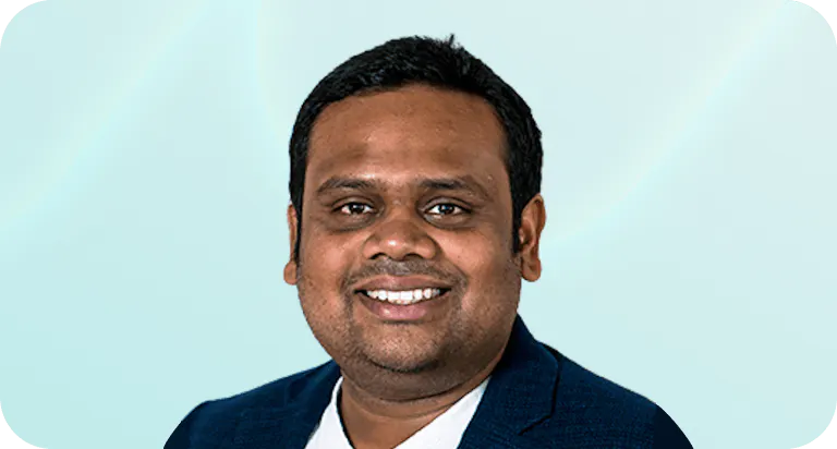 Headshot of Aditya Jami, CTO at Meltwater