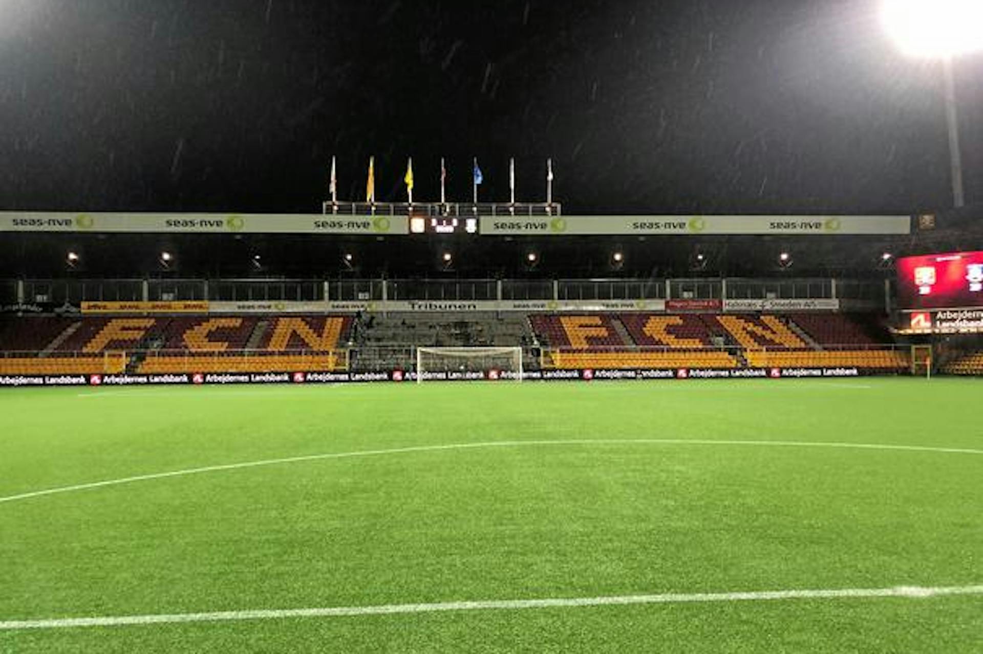 Football Club Nordsjælland (FCN) photo of a football field