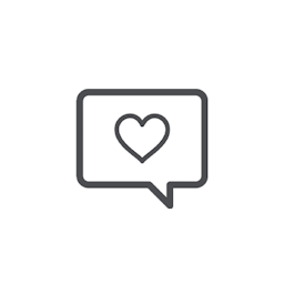 heart message icon
