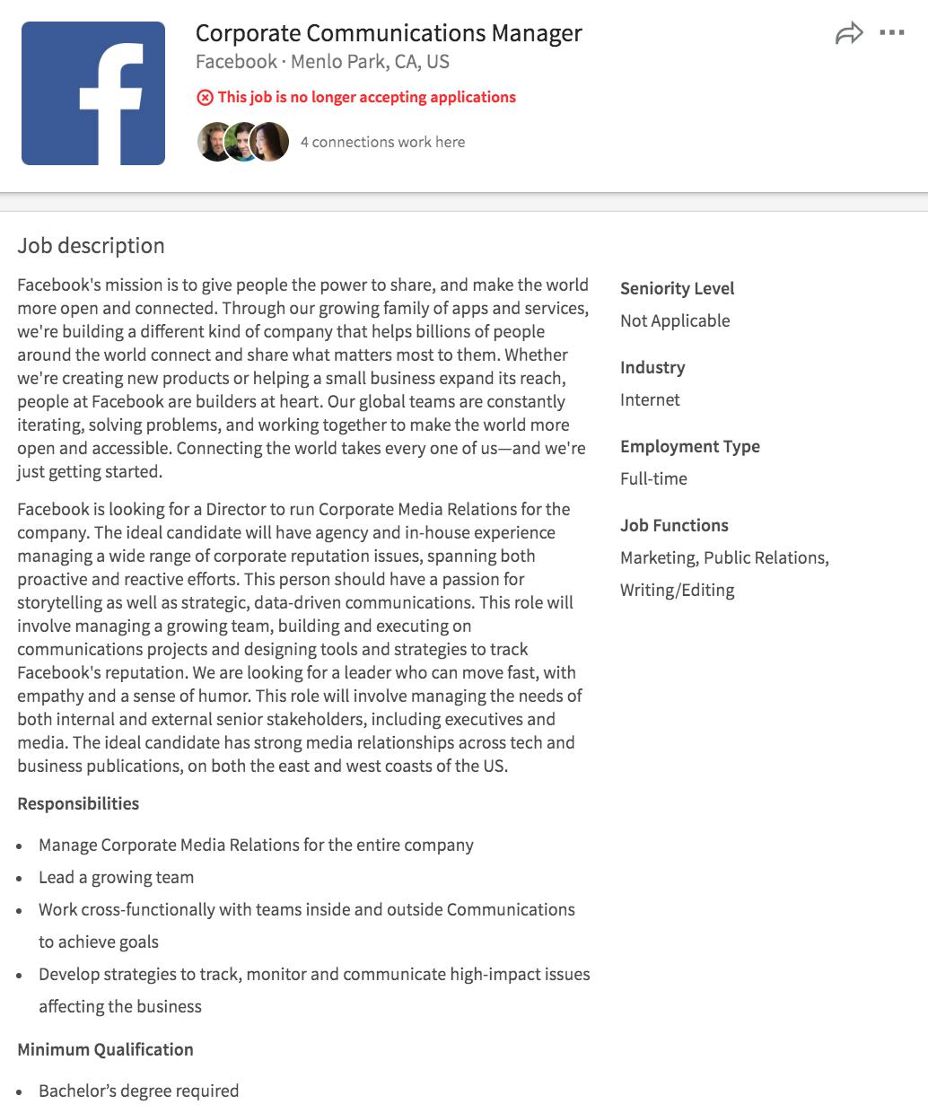 Drafting a PR Job Description That Fits Your Brand