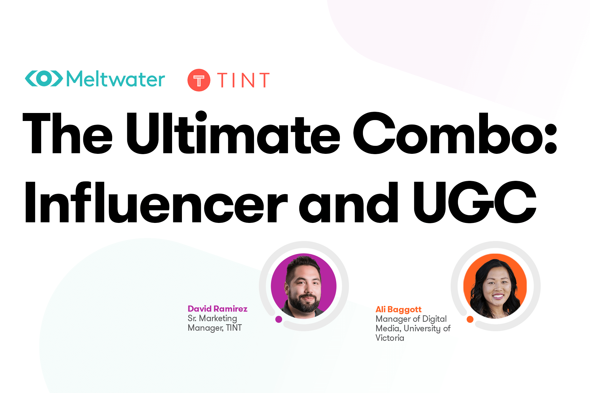 Webinar Banner The Ultimate Combo: Influencer and UGC