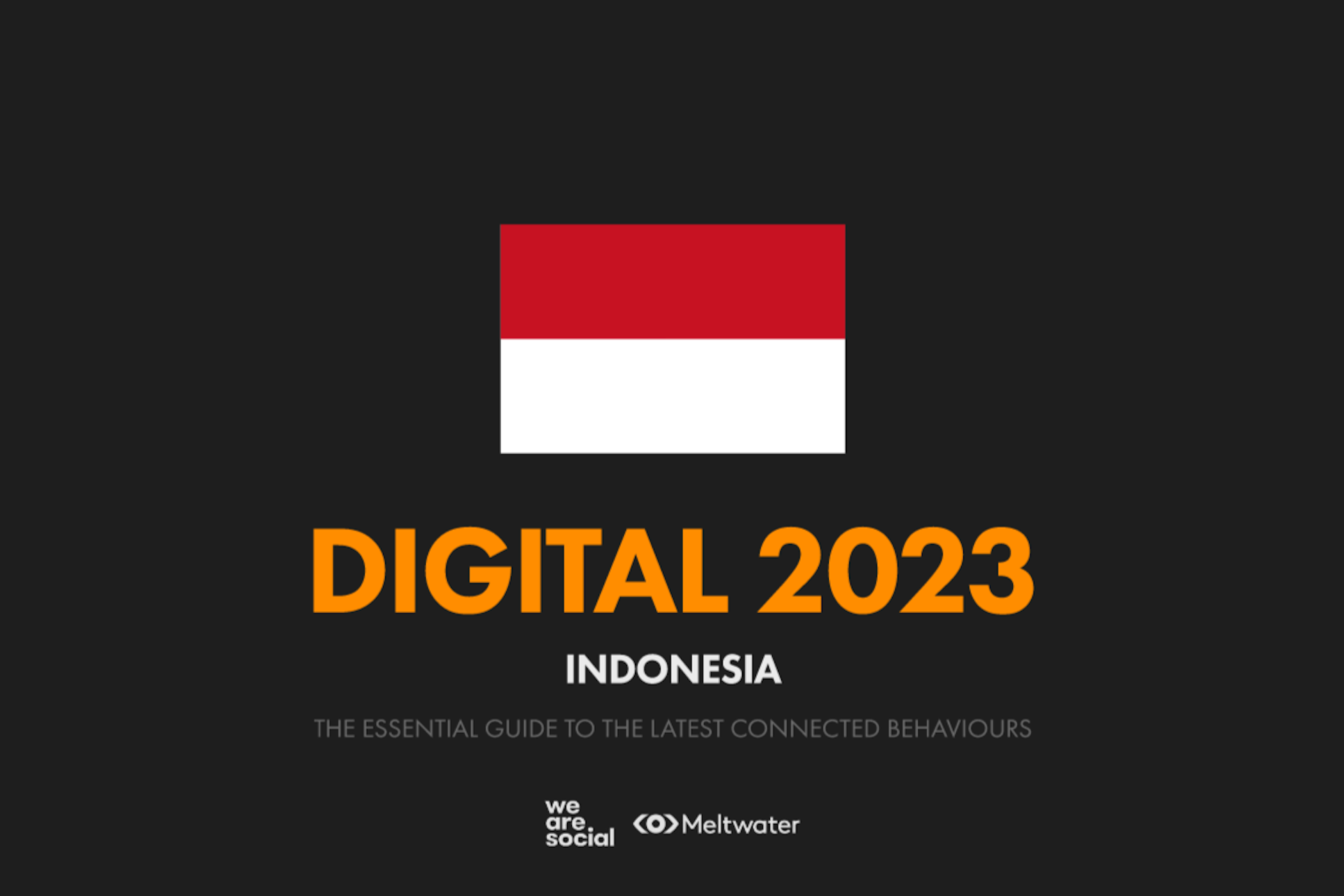 Global Digital Report 2023 for Indonesia