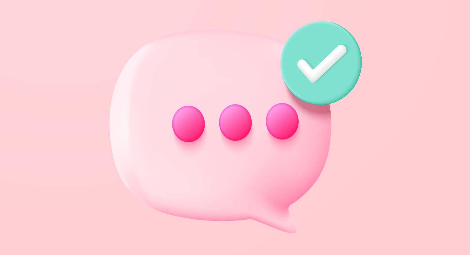 A message icon with a green checkmark for a Meltwater blog about social listening tools.