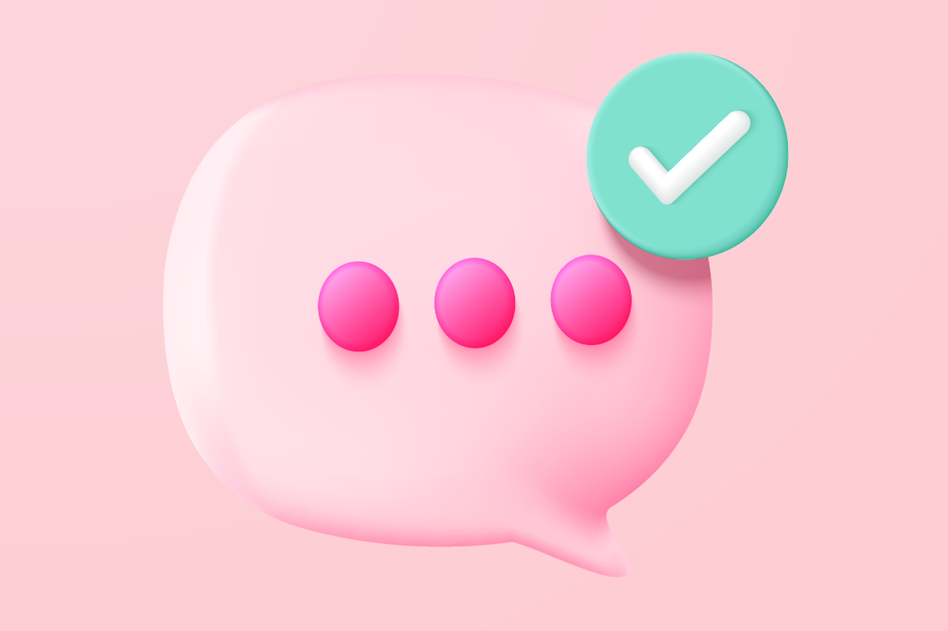 A message icon with a green checkmark for a Meltwater blog about social listening tools.