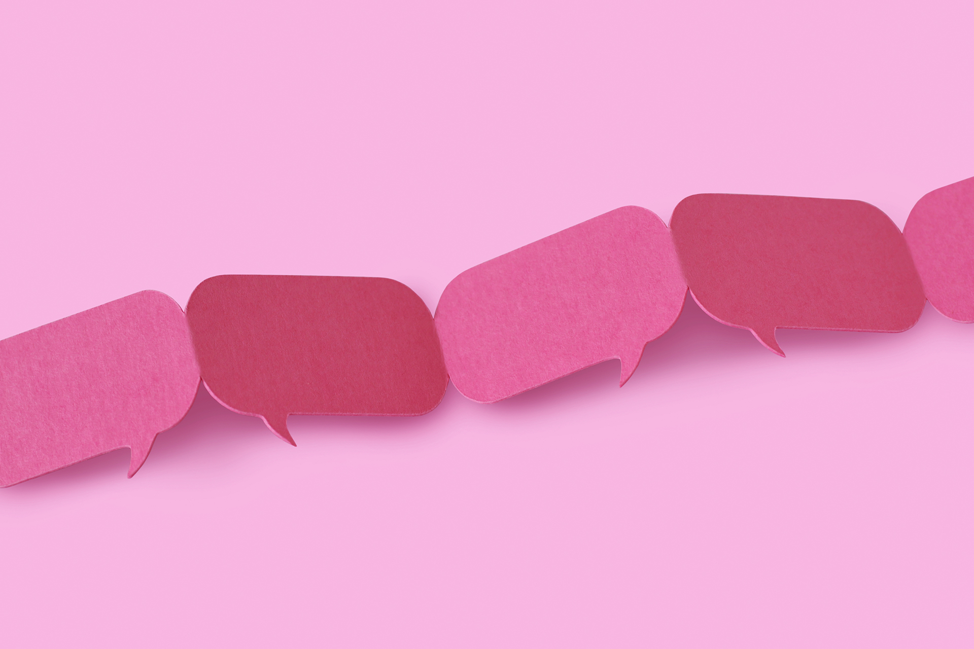 Picture of WhatsApp logos linked together