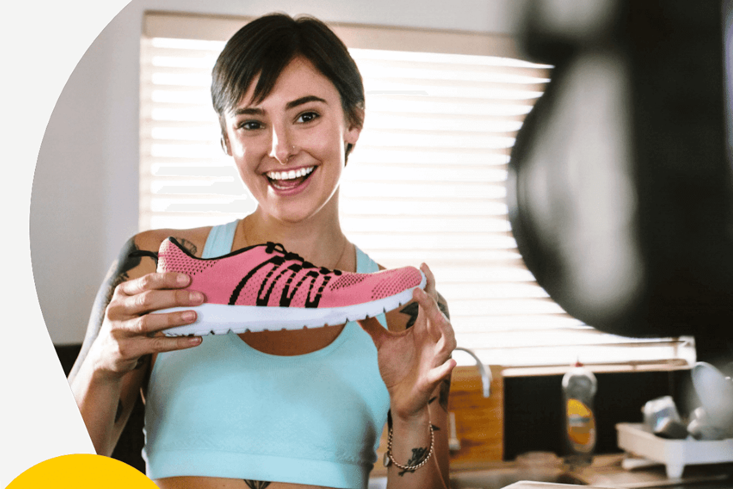 Photo of a young sports influencer showcasing how brand ambassador programs work