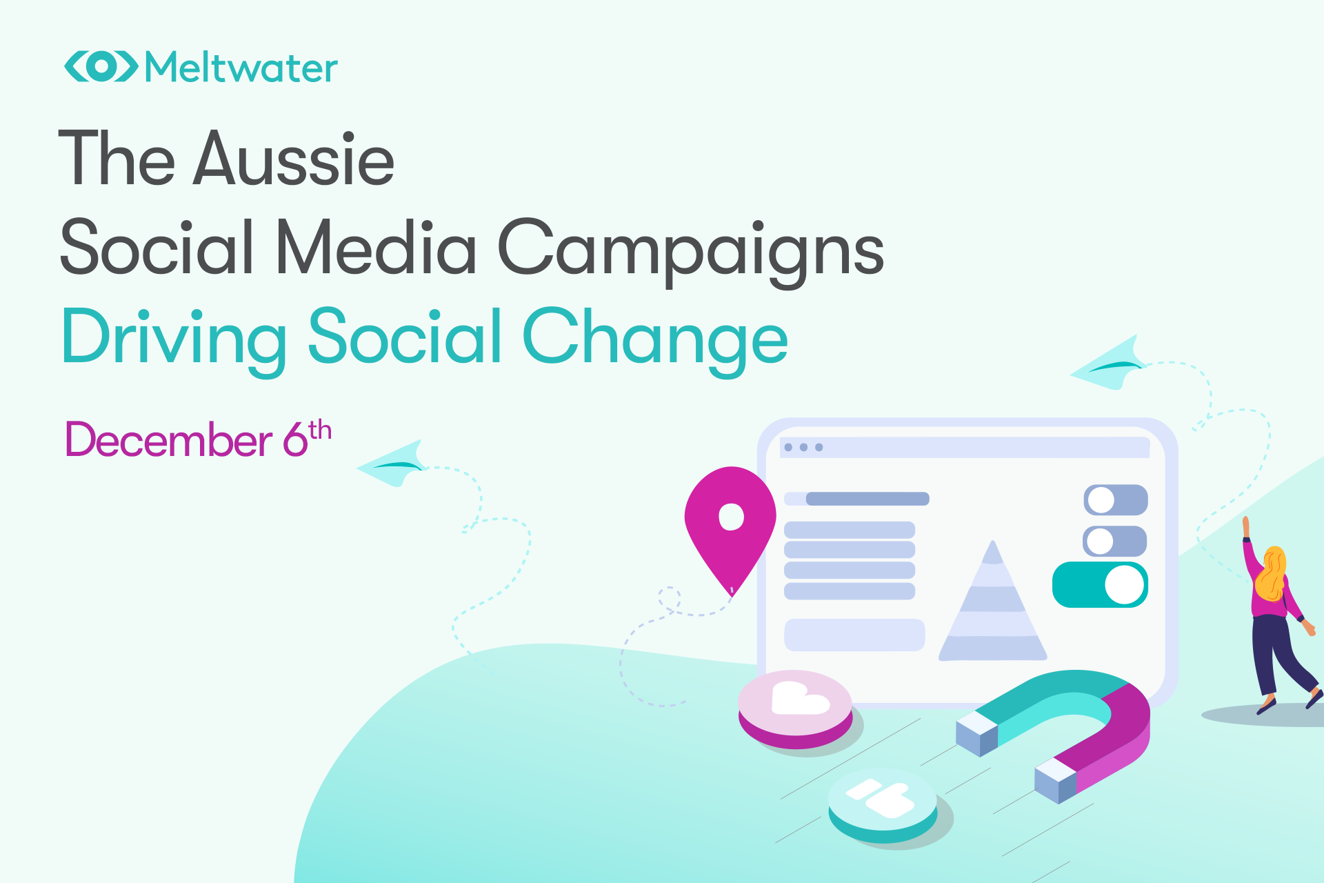The Aussie. Social Media Campaigns. Driving Social Change Banner