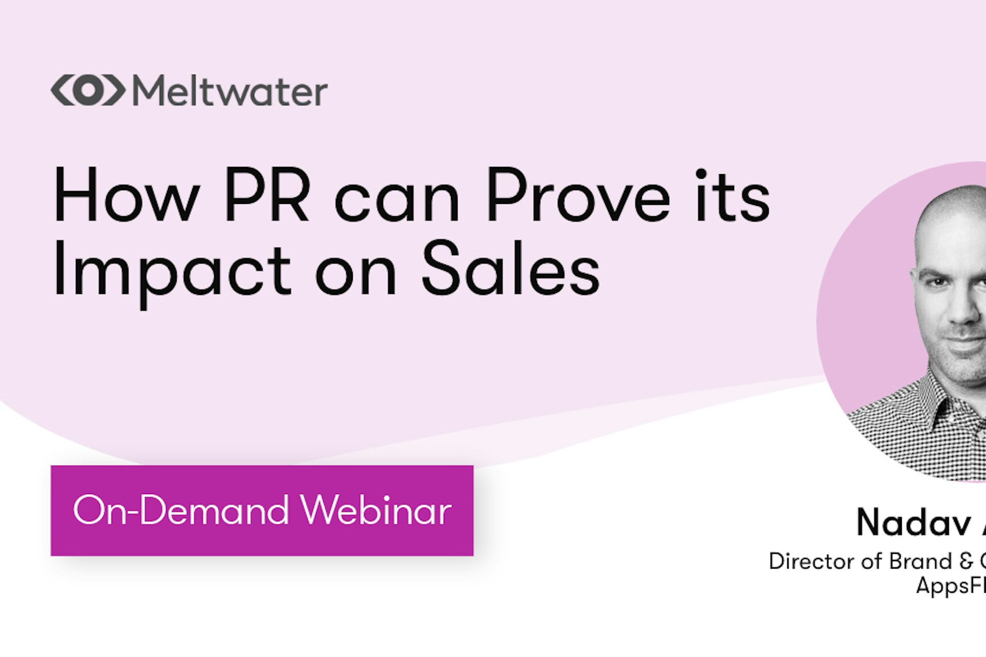 How PR can prove its impact on sales webinar banner