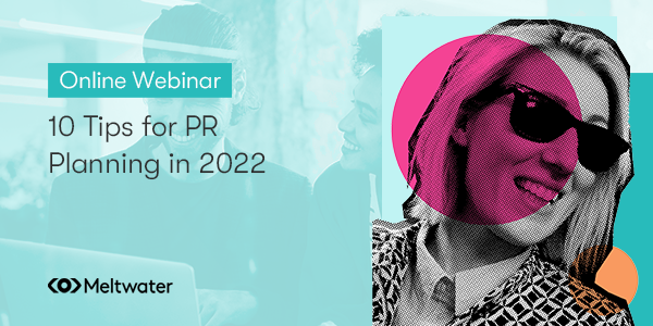Online Webinar 10 Tips for PR Planning in 2022 banner