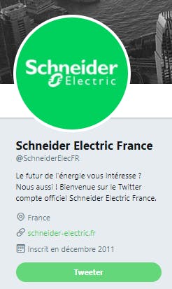 profil réseaux sociaux B2B