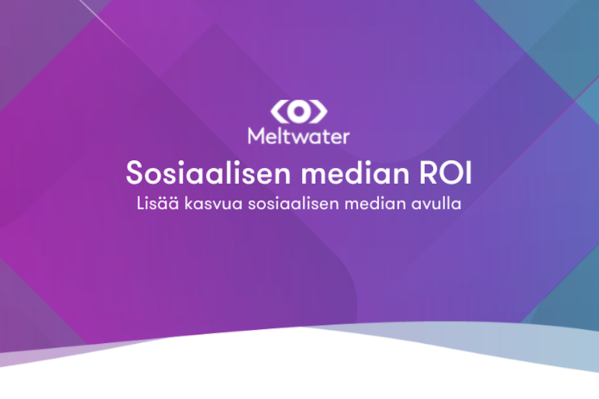 Sosiaalisen median ROI -teksti