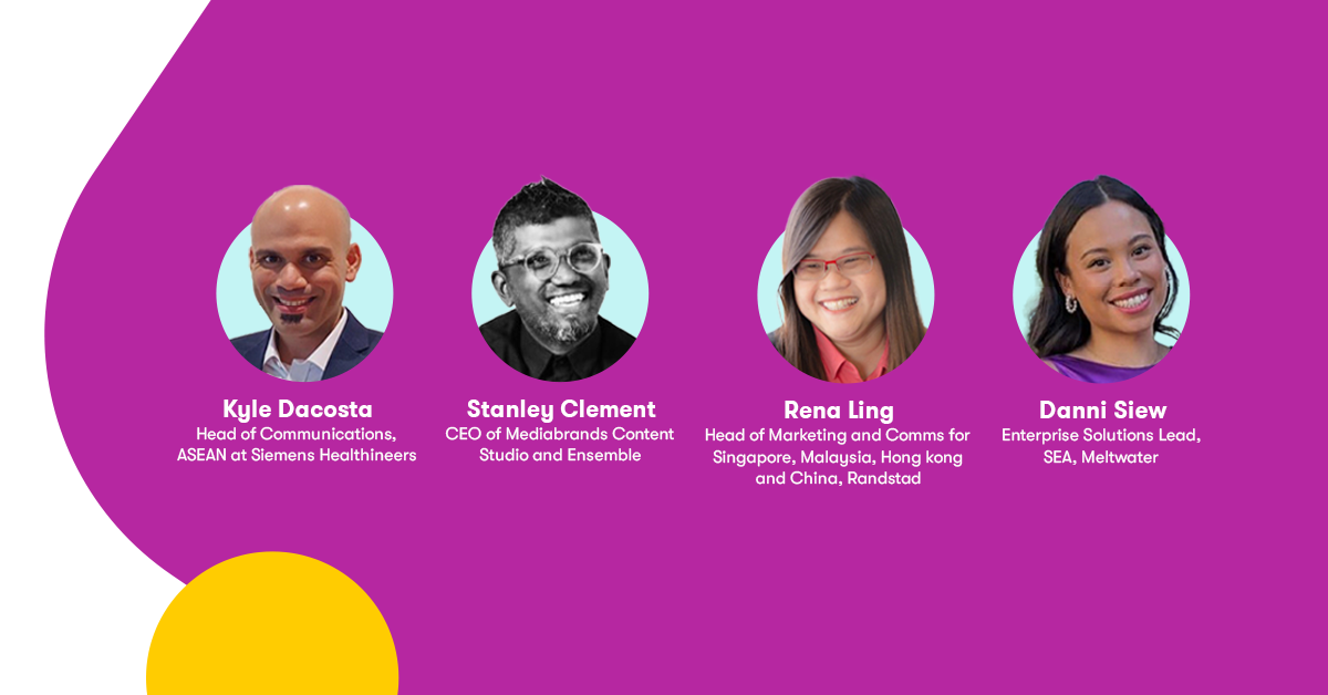 This is a promotional graphic for the AI webinar, featuring all of the speakers.