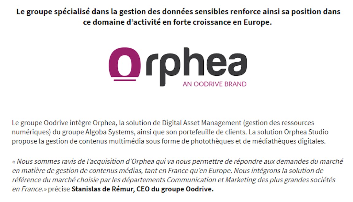 exemple communiqué de presse oodrive
