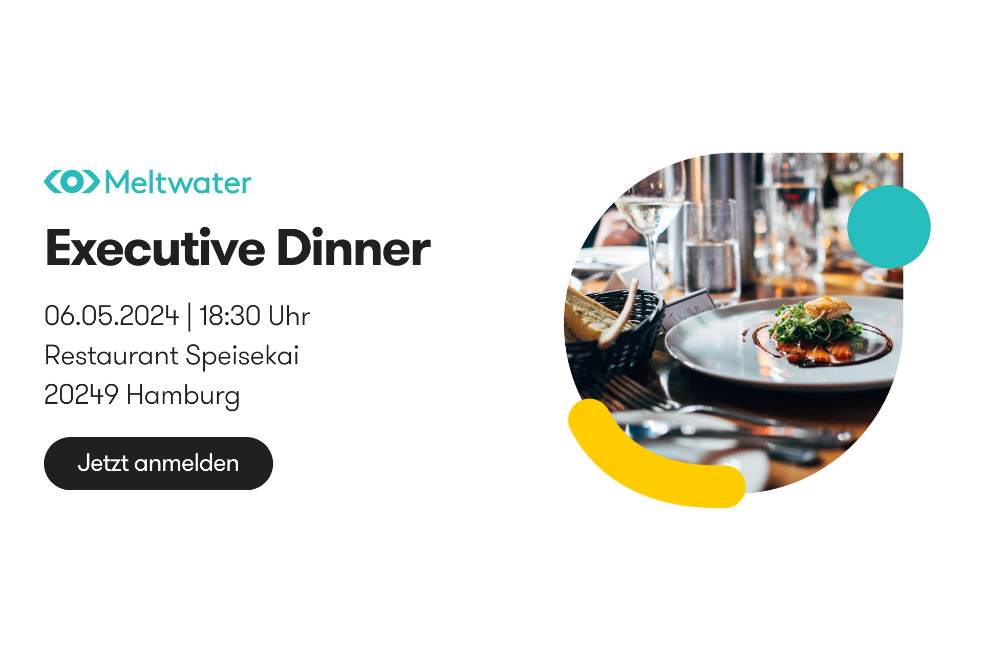 Executive Dinner im Restaurant Speisekai am 06.05.2024 in Hamburg