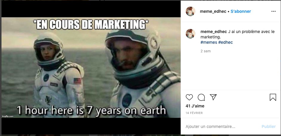 meme écoles de commerce