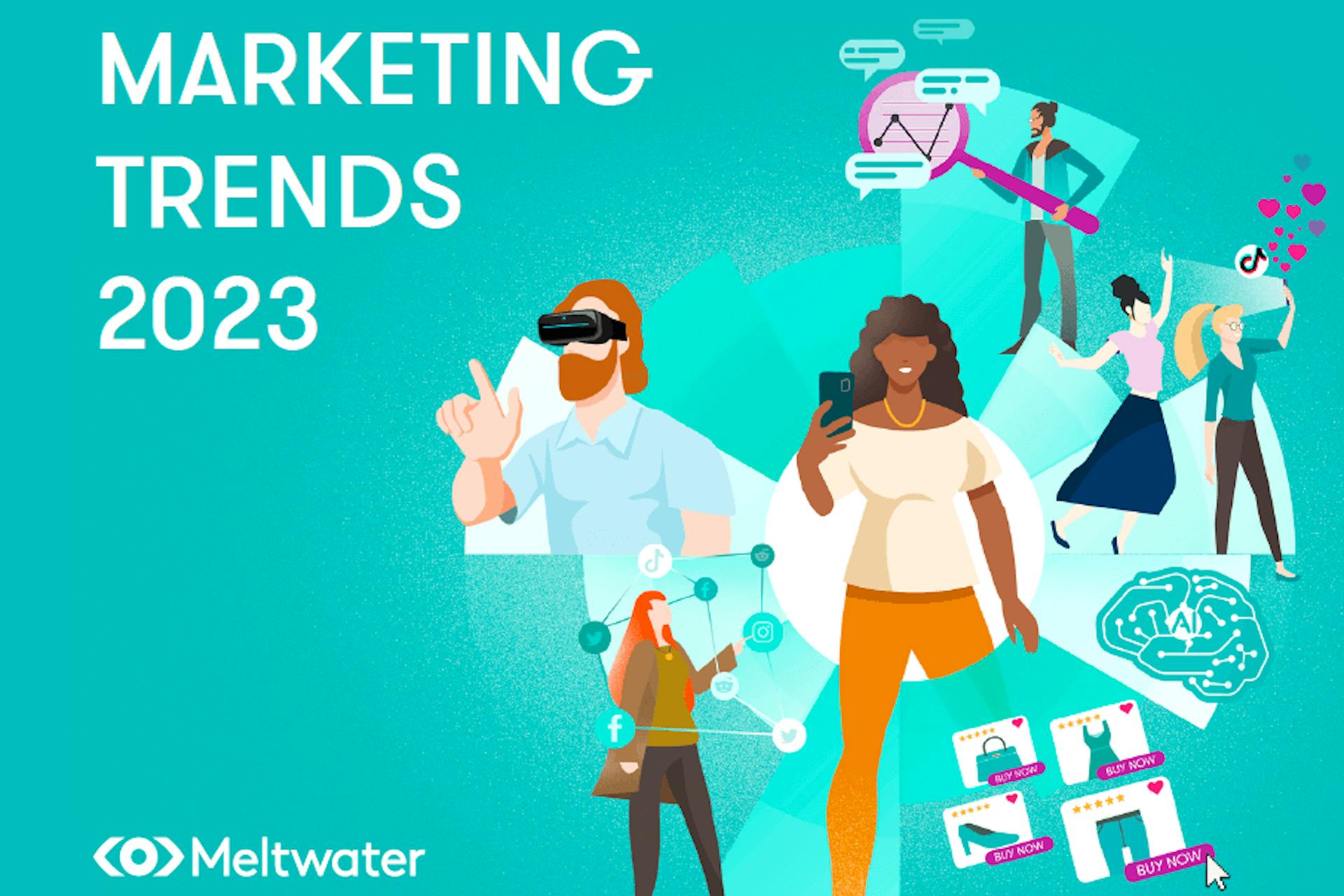 Marketing Trends 2023 Meltwater Cover