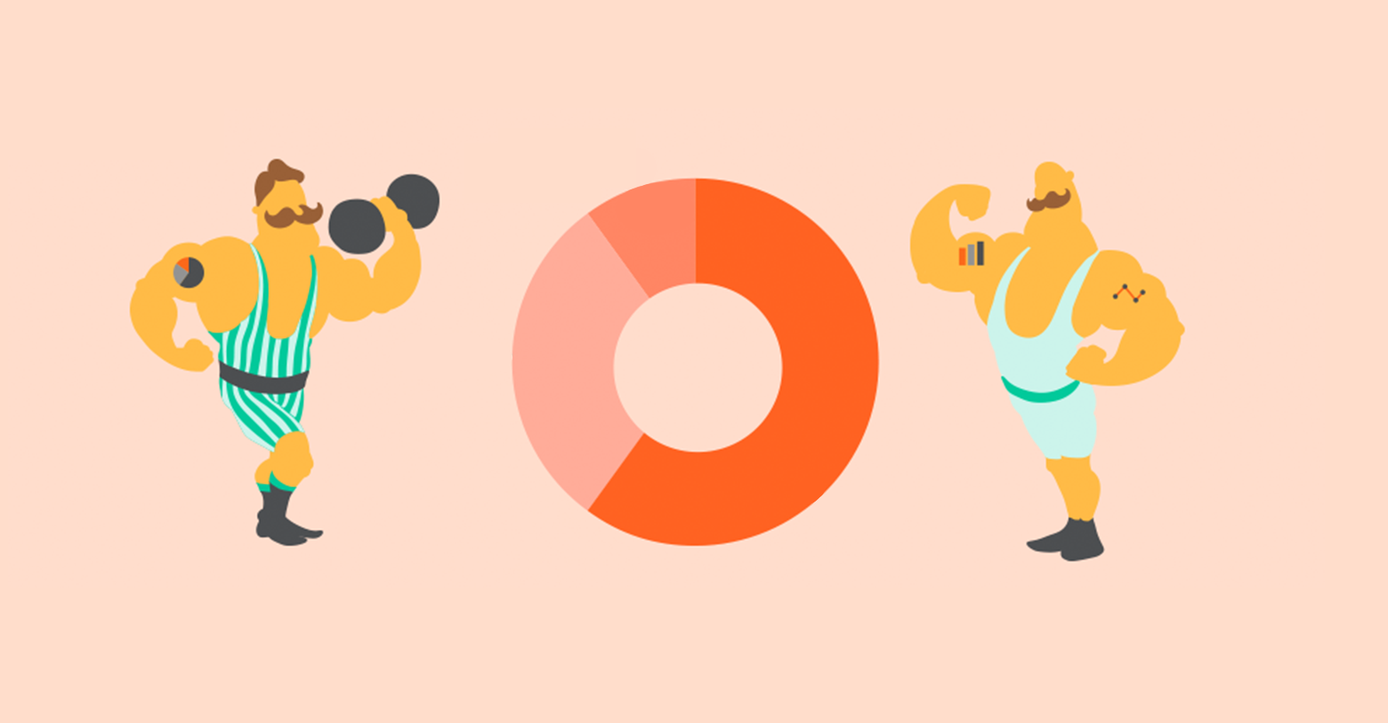 Comic Icons weight lifters report chart