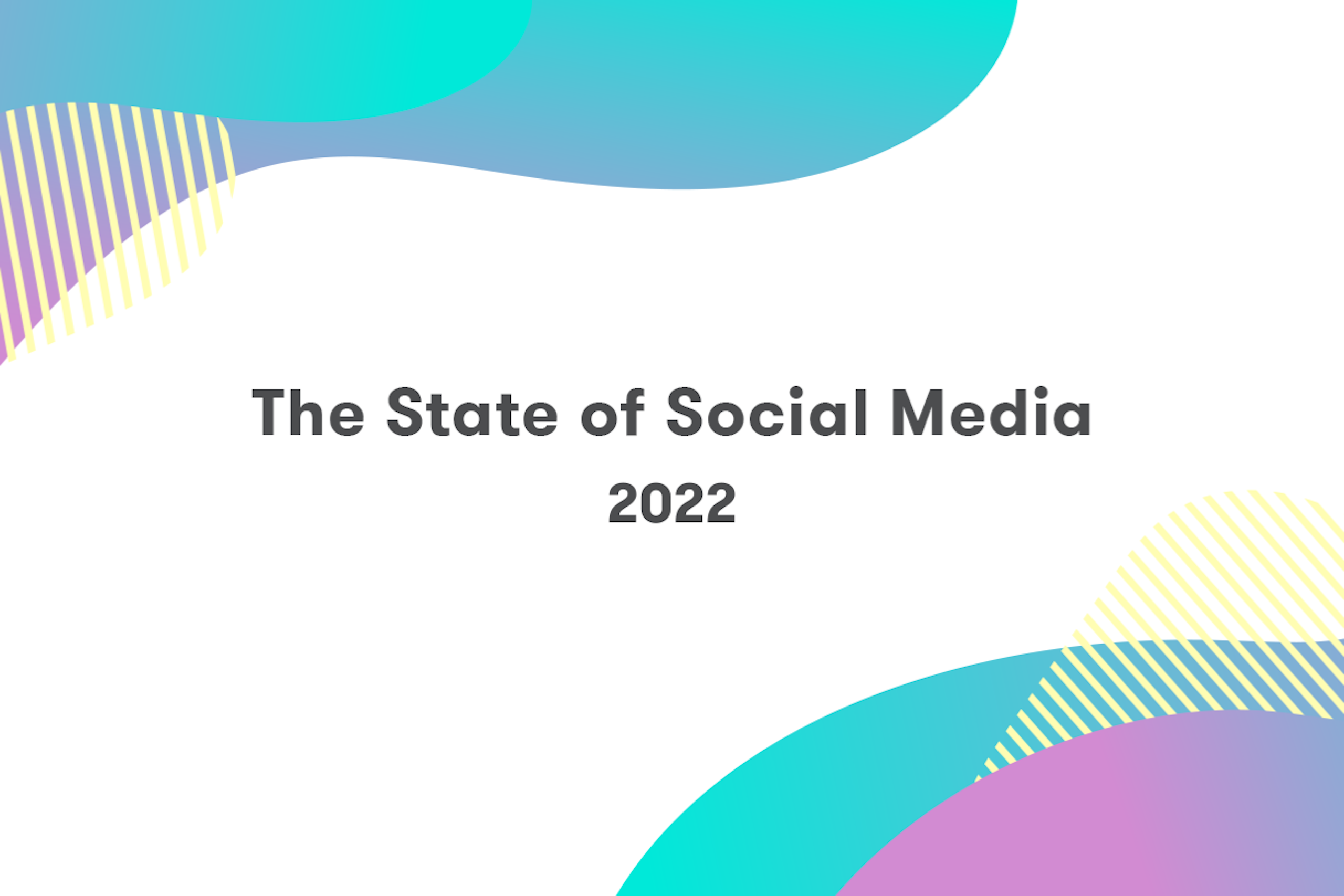 The state of social media 2022 survey results, the Nordics edition