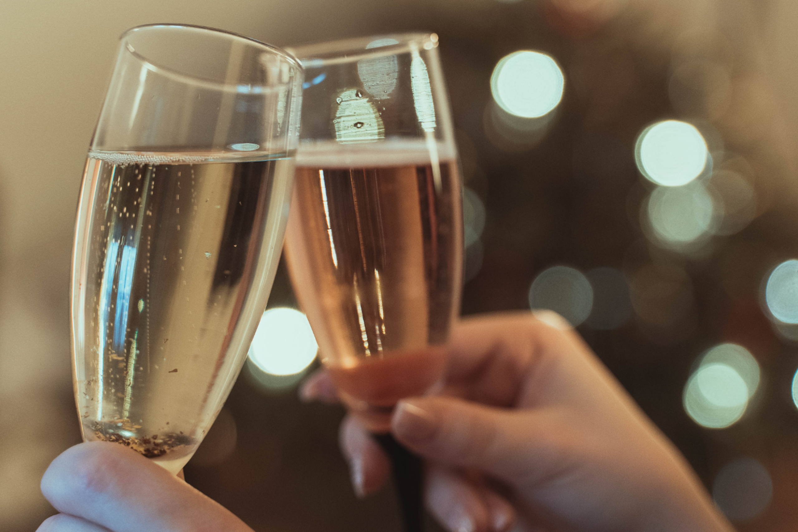 deux coupe de champagne