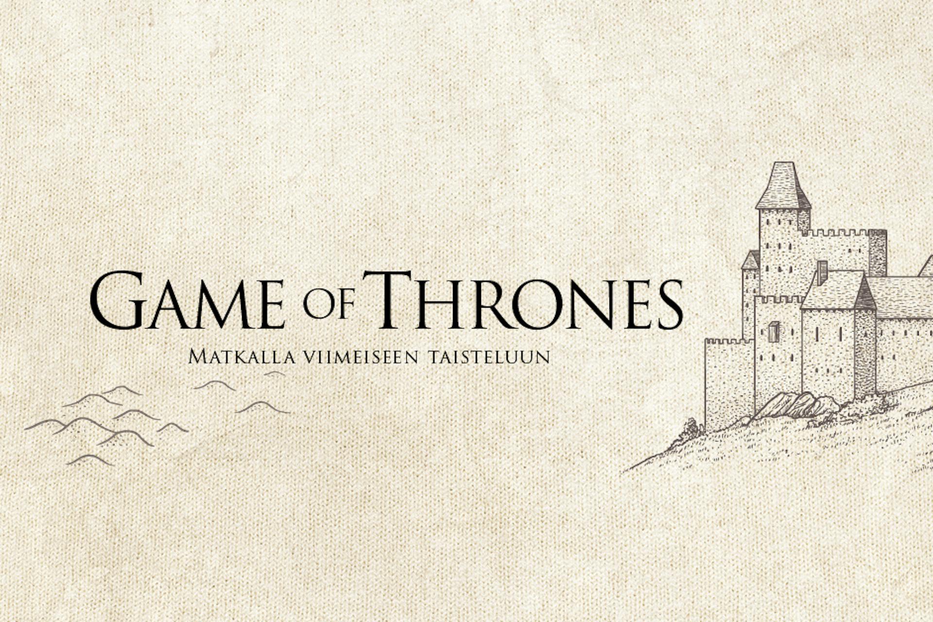 Game of Thrones sosiaalisessa mediassa infograafi