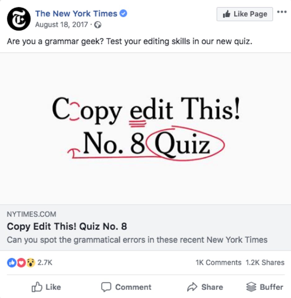 new york times interactive content