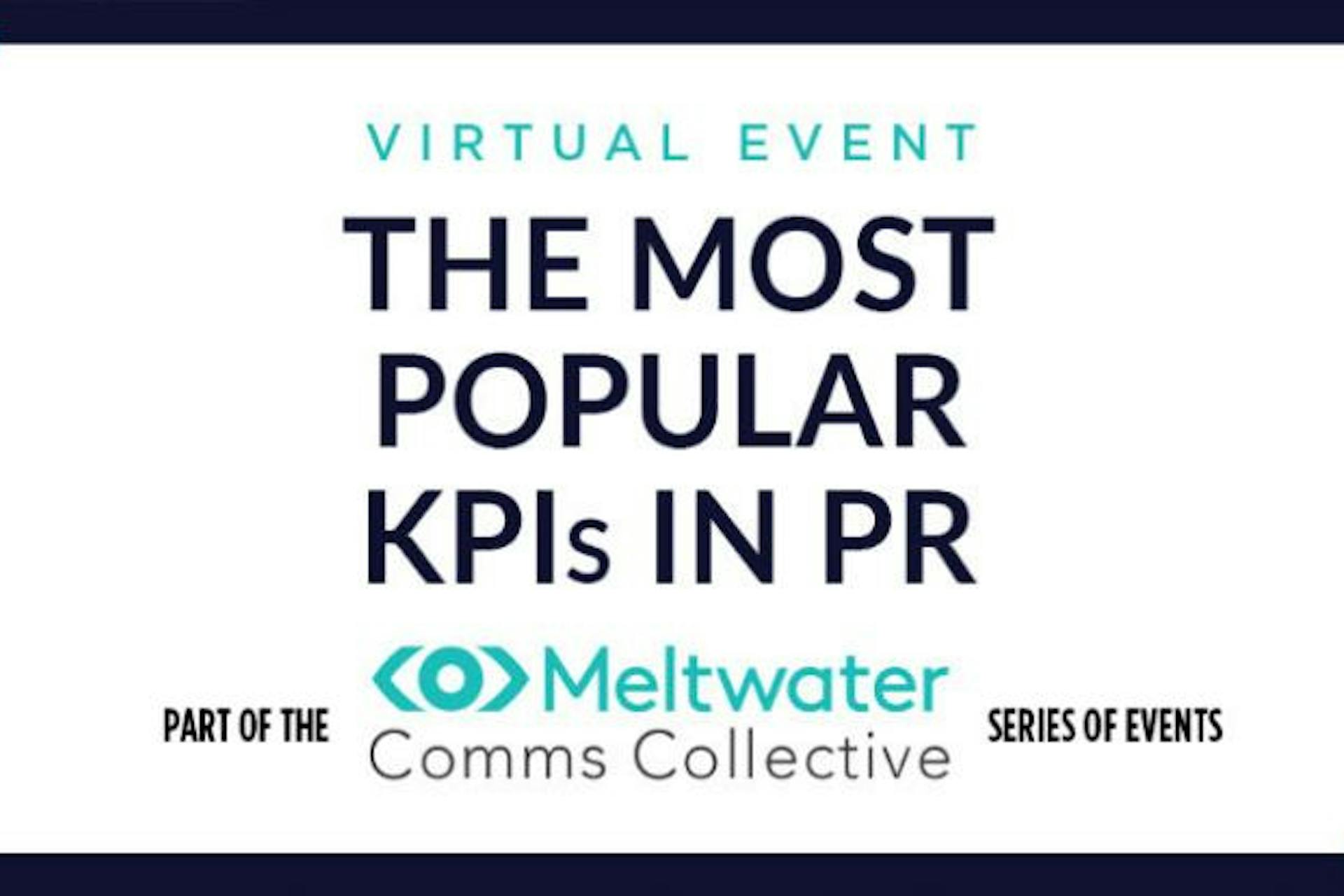 The most popular KPIs in PR webinar banner