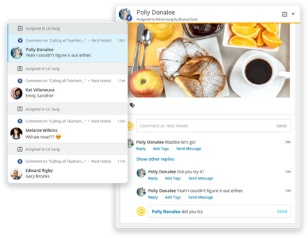 Screenshot des Social Media Monitoring Tools von Hootsuite