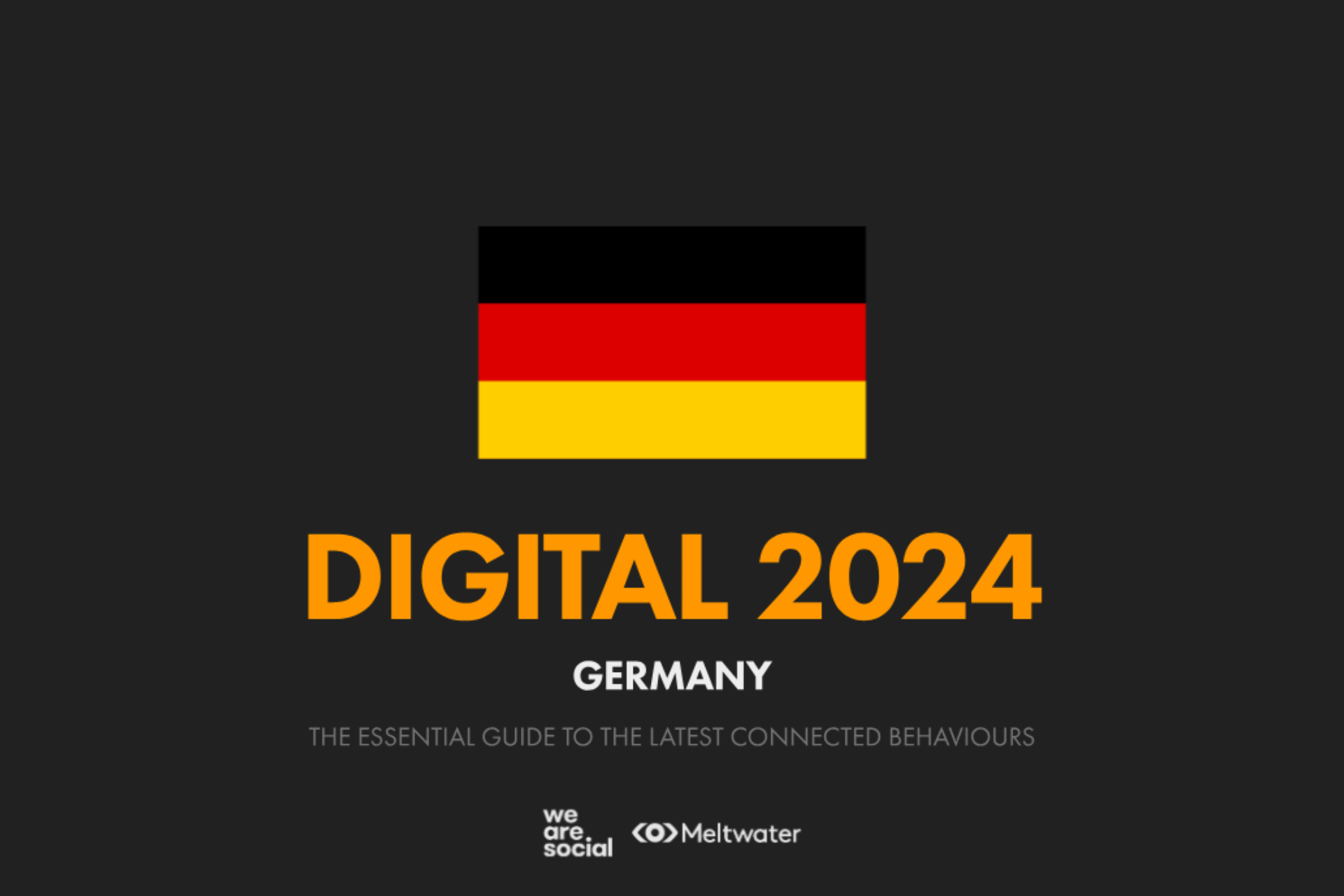 Digital Report 2024 zusammen mit we are social und meltwater