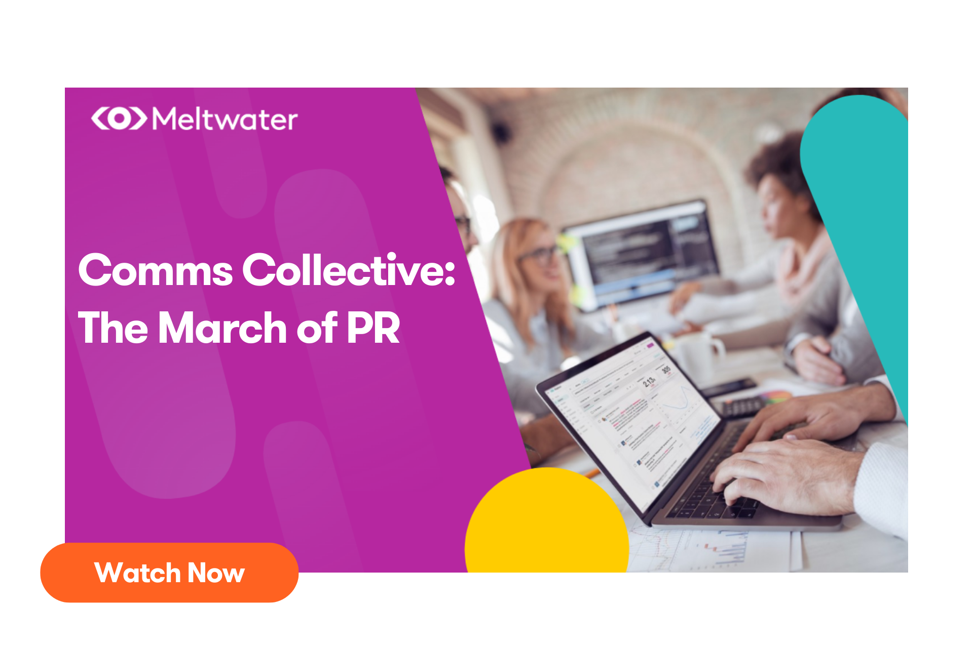 Comms Collective: The March of PR Watch Now Banner