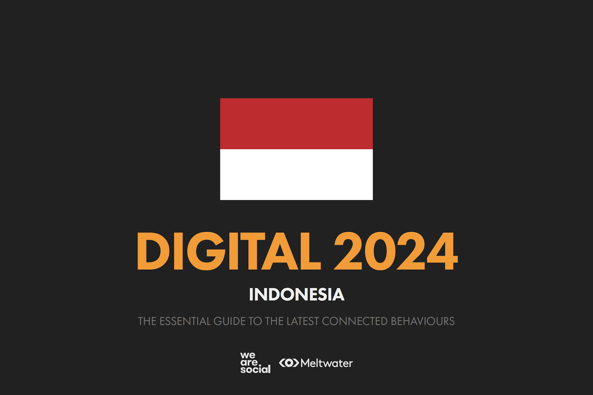 Global Digital Report 2024 for Indonesia