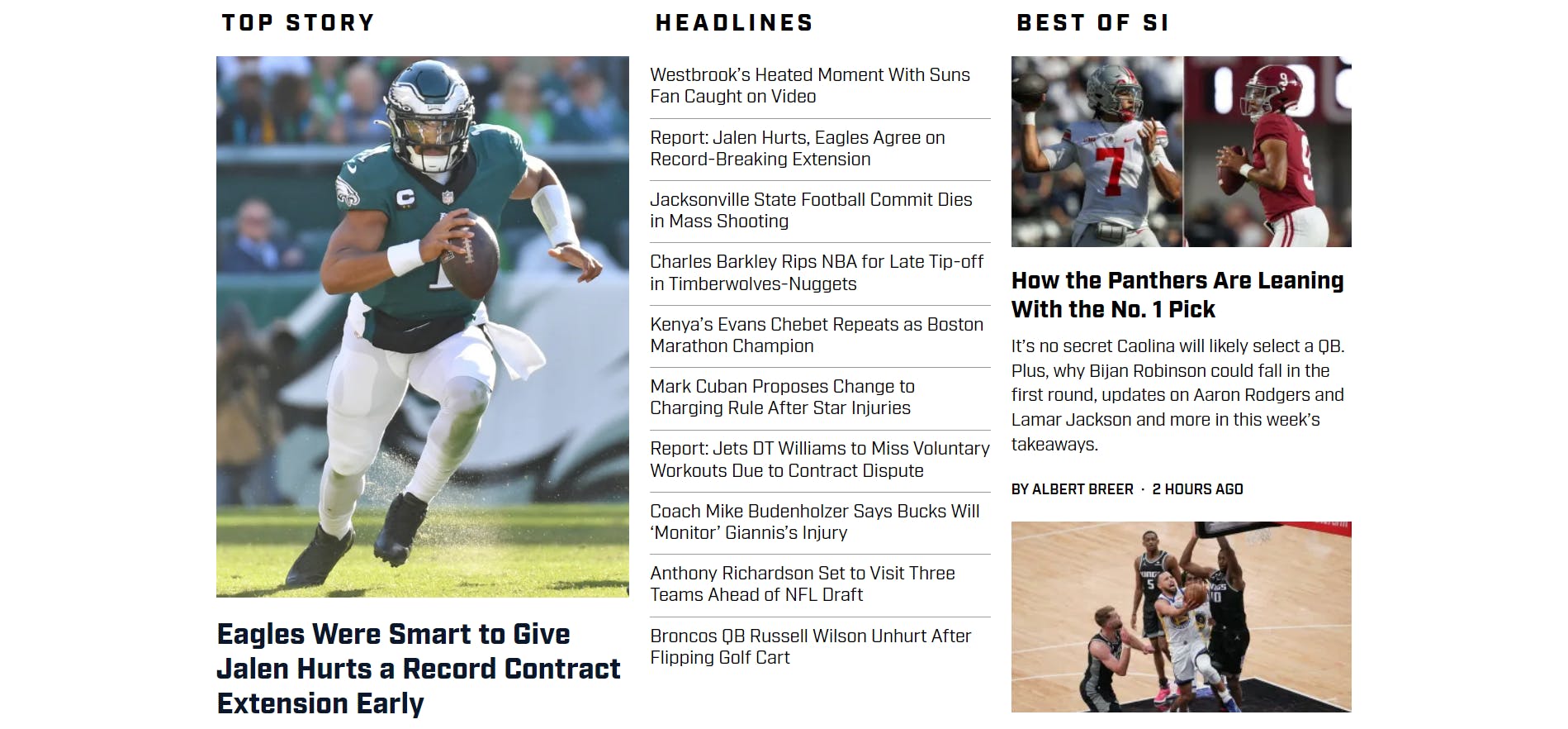 Jalen Hurts Gives Another Glimpse of Himself in Columbia Spot - Sports  Illustrated Philadelphia Eagles News, Analysis and More