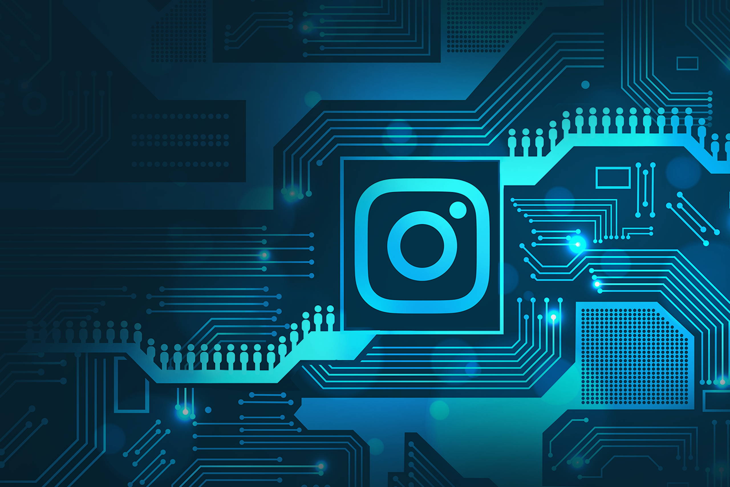 blue instagram icon